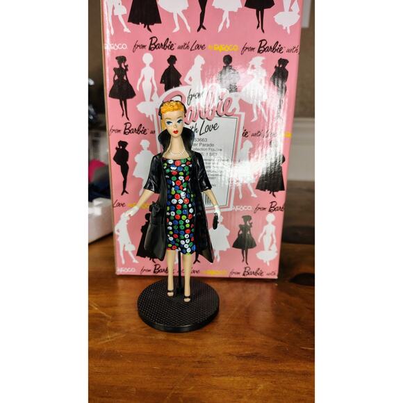 Mattel Other - From Barbie with Love By Enesco NEW Easter Parade 1993 Figurine